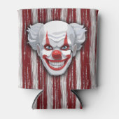 Creepy Clown Carnaval Halloween Blikjeskoeler (Voorkant)