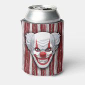 Creepy Clown Carnaval Halloween Blikjeskoeler (Blikje Achterkant)