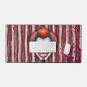 Creepy Clown Carnaval Halloween Bureaumat (Keyboard & Muis)
