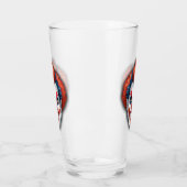 Creepy Clown Carnaval Halloween Glas (Links)