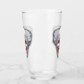 Creepy Clown Carnaval Halloween Glas (Links)