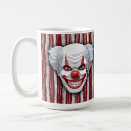 Creepy Clown Carnaval Halloween Koffiemok