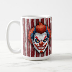Creepy Clown Carnaval Halloween Koffiemok