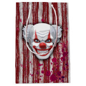 Creepy Clown Carnaval Halloween Medium Cadeauzakje (Voorkant)