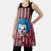 Creepy Clown Carnaval Halloween Schort (Insitu)