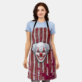 Creepy Clown Carnaval Halloween Schort (Gedragen)