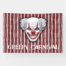 Creepy Clown Carnaval Halloween