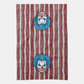 Creepy Clown Carnaval Halloween Theedoek (Verticaal)