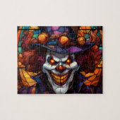Creepy Clown Demon Halloween Legpuzzel (Horizontaal)