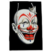 Creepy Clown Face Gift Bag Medium Cadeauzakje (Voorkant)