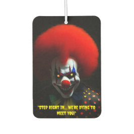 Creepy Clown Fobie Enge Gag Custom Luchtverfrisser
