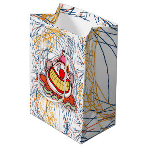 Creepy Clown Halloween Medium Cadeauzakje