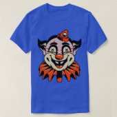 Creepy  Clown Halloween T-shirt (Design voorkant)