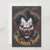 Creepy Clown Kaart (Voorkant)