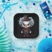 Creepy Clown Papieren Bordje (Feest)