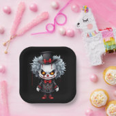 Creepy Clown Papieren Bordje (Feest)