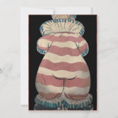  Creepy Clown  Party Invitation Kaart (Achterkant)