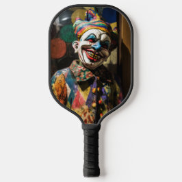 Creepy Clown Pickleball Paddle