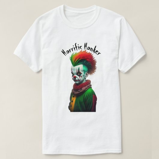 Creepy Clown T-Shirt (Design voorkant)
