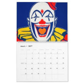 Creepy Clowns-agenda Kalender (Mar 2027)