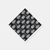 Creepy Clowns Spooky Halloween Party Servet (Hoek)