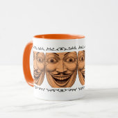 Creepy Comedy Mask Mok (Voorkant links)