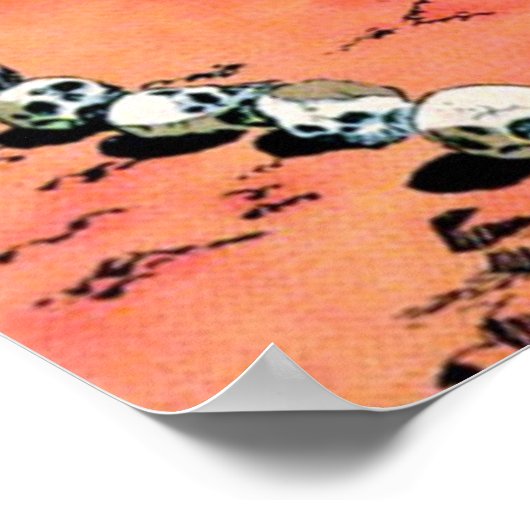 Creepy Comic Hoesje Poster (Hoek)