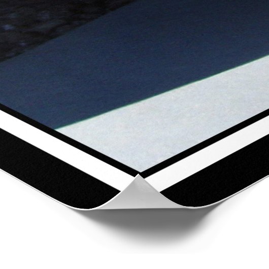 Creepy Concrete Carved Pumpkin Poster (Hoek)