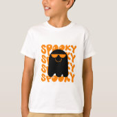 Creepy-Cool Kinderen Halloween T-Shirt (Voorkant)