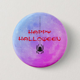 Creepy Crawler Spider Halloween Ronde Button 5,7 Cm