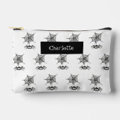 Creepy Crawlers Personaliseren Naam Rits Pouch Etui (Voorkant)