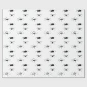 Creepy crawlie cadeaupapier (Vlak)