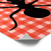 Creepy Crawly Ant Play Tablecloth Originele Kunst Poster (Hoek)