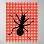 Creepy Crawly Ant Play Tablecloth Originele Kunst Poster (Voorkant)