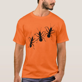 Creepy Crawly Black Ants Insect T-shirt