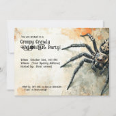 Creepy Crawly HALLOWEEN Party! Kaart (Voorkant)