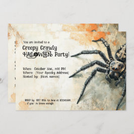 Creepy Crawly HALLOWEEN Party! Kaart