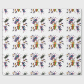 Creepy Crawly Kever insecten cadeauverpakking, her Cadeaupapier (Vlak)