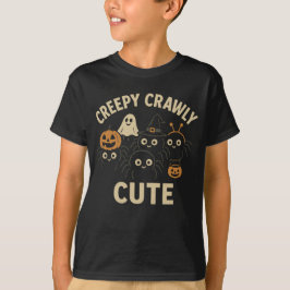 Creepy Crawly Schattige Halloween T-shirt – Schatt