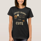 Creepy Crawly Schattige Halloween T-shirt – Schatt (Voorkant)