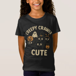 Creepy Crawly Schattige Halloween T-shirt – Schatt