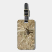 Creepy Crawly Spider Custom Bagagelabel (Voorkant verticaal)