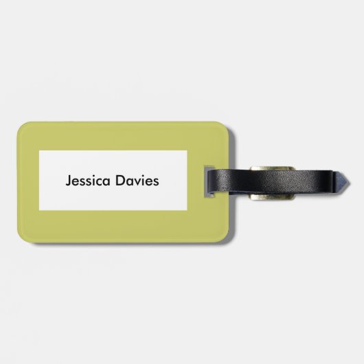 Creepy Crawly Spider Custom Bagagelabel (Achterkant horizontaal)