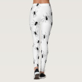 Creepy Crawly Spiders Halloween Leggings (Achterkant)