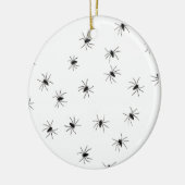 Creepy Crawly Spiders Ornament Round (Links)