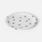 Creepy Crawly Spiders Papieren Bordje (Gekanteld)