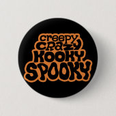 Creepy-Crazy-Kooky-Spooky Standaard Button (Voorkant)