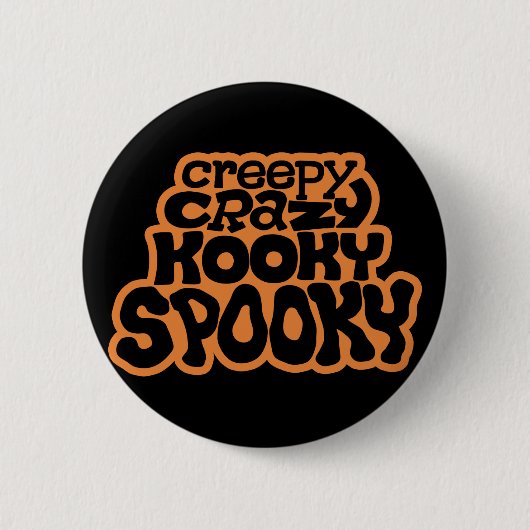 Creepy-Crazy-Kooky-Spooky Standaard Button (Voorkant)