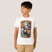 Creepy Crew voor kinderen en volwassenen Funny Hal T-shirt (Voorkant volledig)