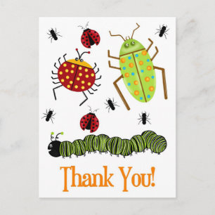 Creepy Critters Bug Cards Briefkaart